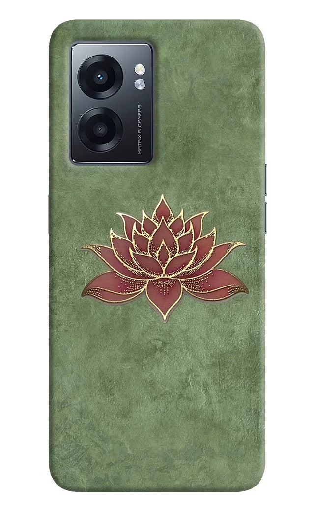 Lotus Grace Realme Narzo 50 5G Hard Case Back Cover by Casekaro