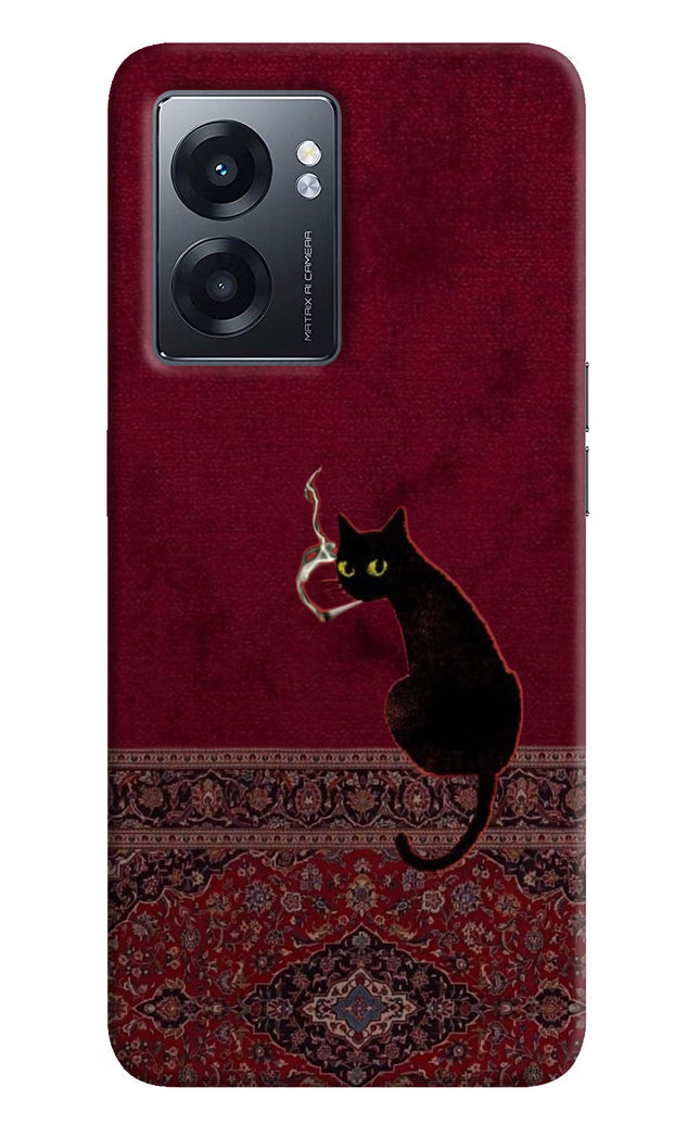 Midnight Cat Realme Narzo 50 5G Hard Case Back Cover by Casekaro