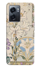 White Lily Realme Narzo 50 5G Hard Case Back Cover by Casekaro
