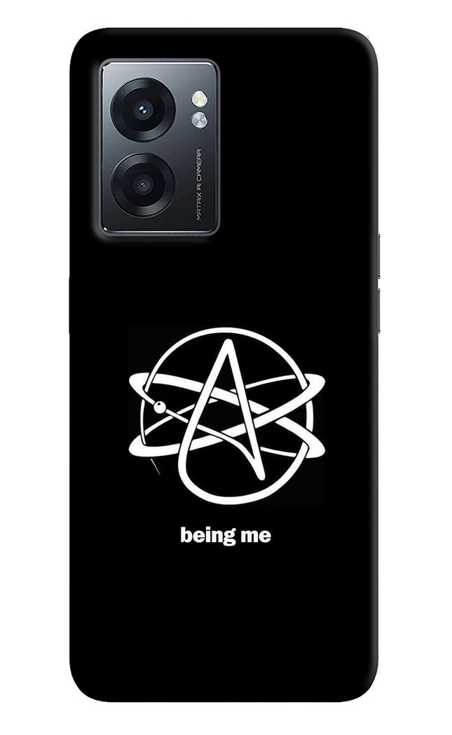 Atheist Symbol Realme Narzo 50 5G Hard Case Back Cover by Casekaro