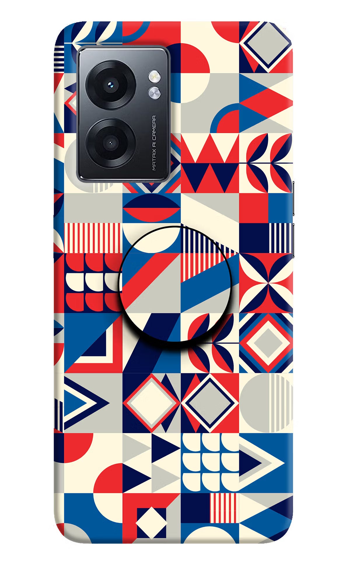 Colorful Pattern Realme Narzo 50 5G Pop Case