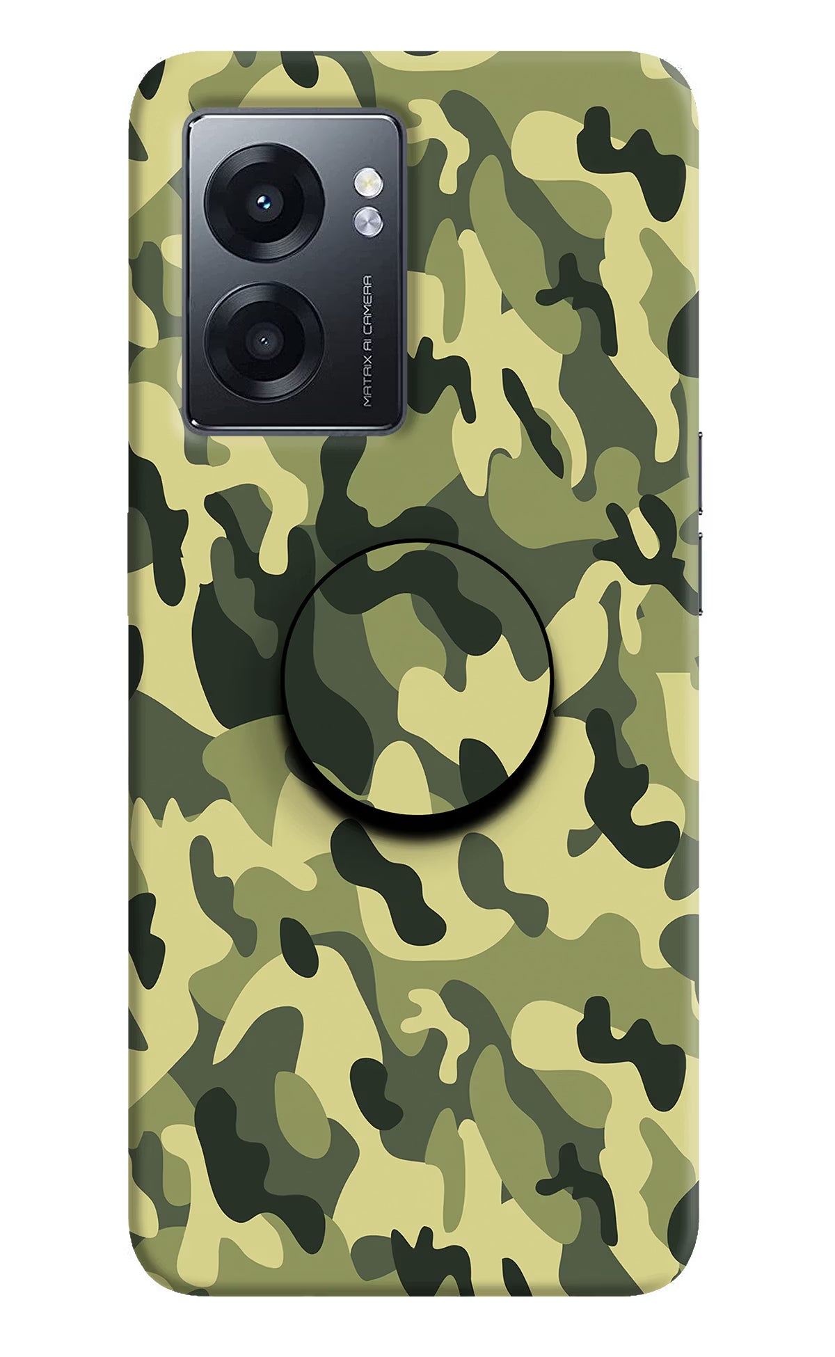 Camouflage Realme Narzo 50 5G Pop Case