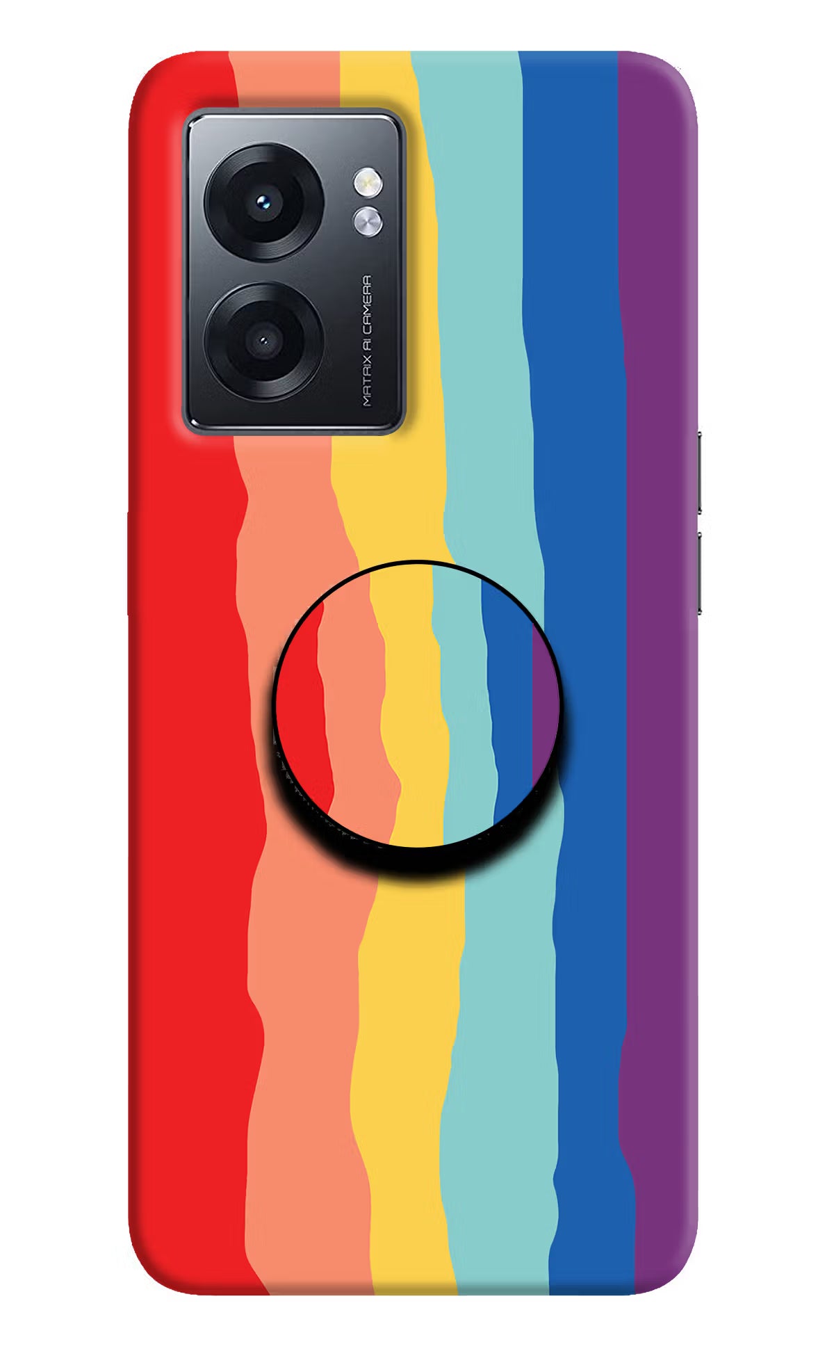 Rainbow Realme Narzo 50 5G Pop Case