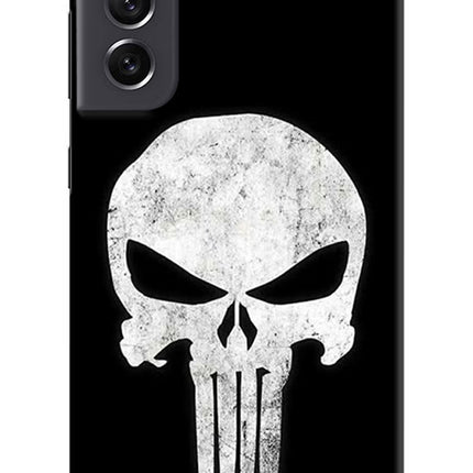 Punisher Skull Samsung S21 FE 5G Hard Case Back Cover by Casekaro