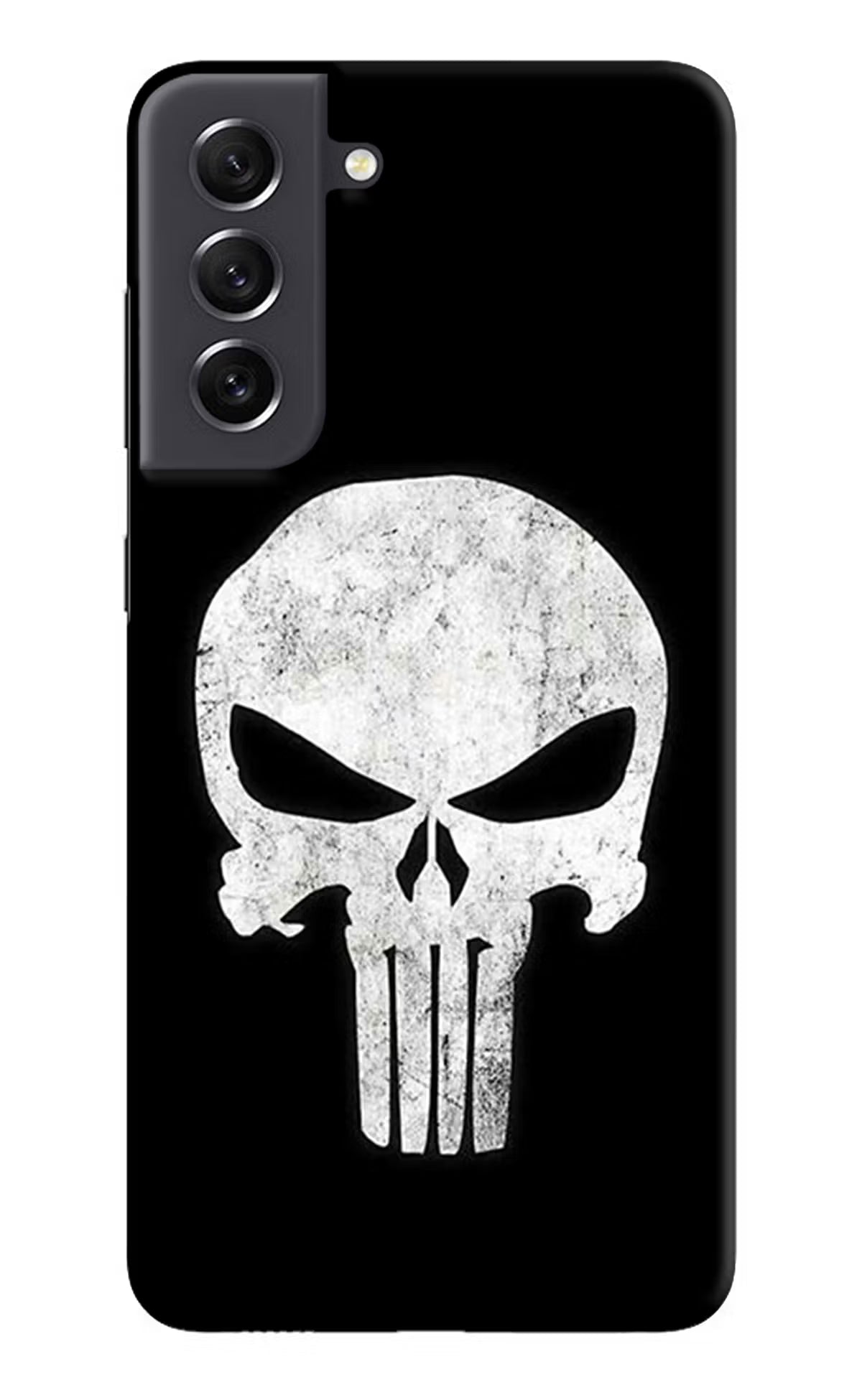 Punisher Skull Samsung S21 FE 5G Hard Case Back Cover by Casekaro