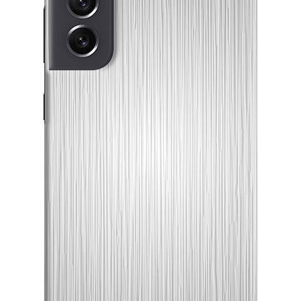 Wooden Grey Texture Samsung S21 FE 5G Hard Case Back Cover by Casekaro