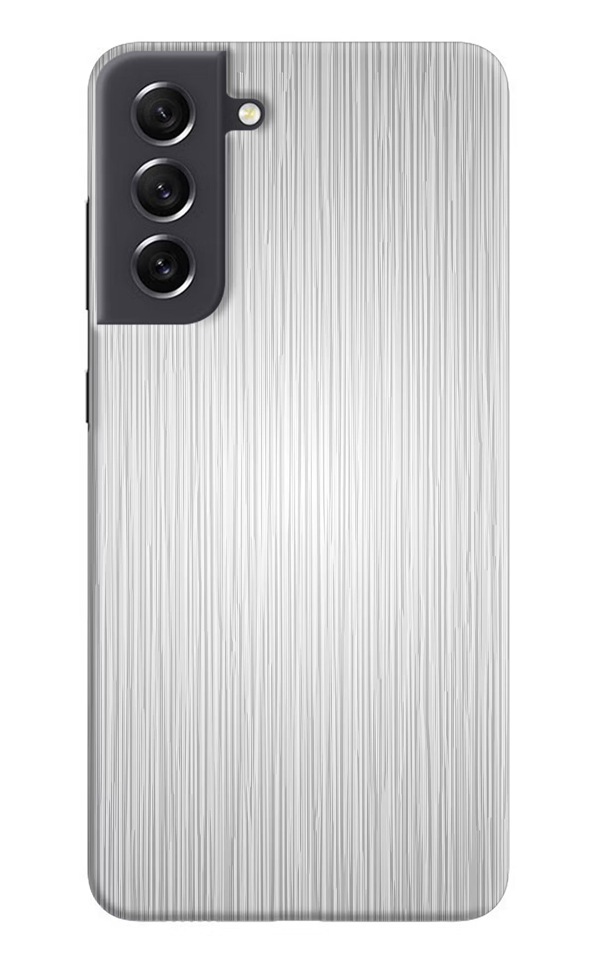 Wooden Grey Texture Samsung S21 FE 5G Hard Case Back Cover by Casekaro