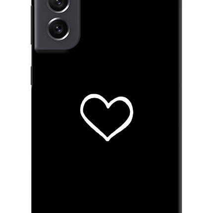Heart Samsung S21 FE 5G Hard Case Back Cover by Casekaro