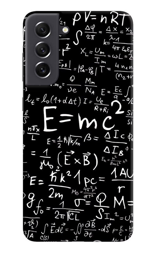 Physics Formula Samsung S21 FE 5G Hard Case Back Cover by Casekaro