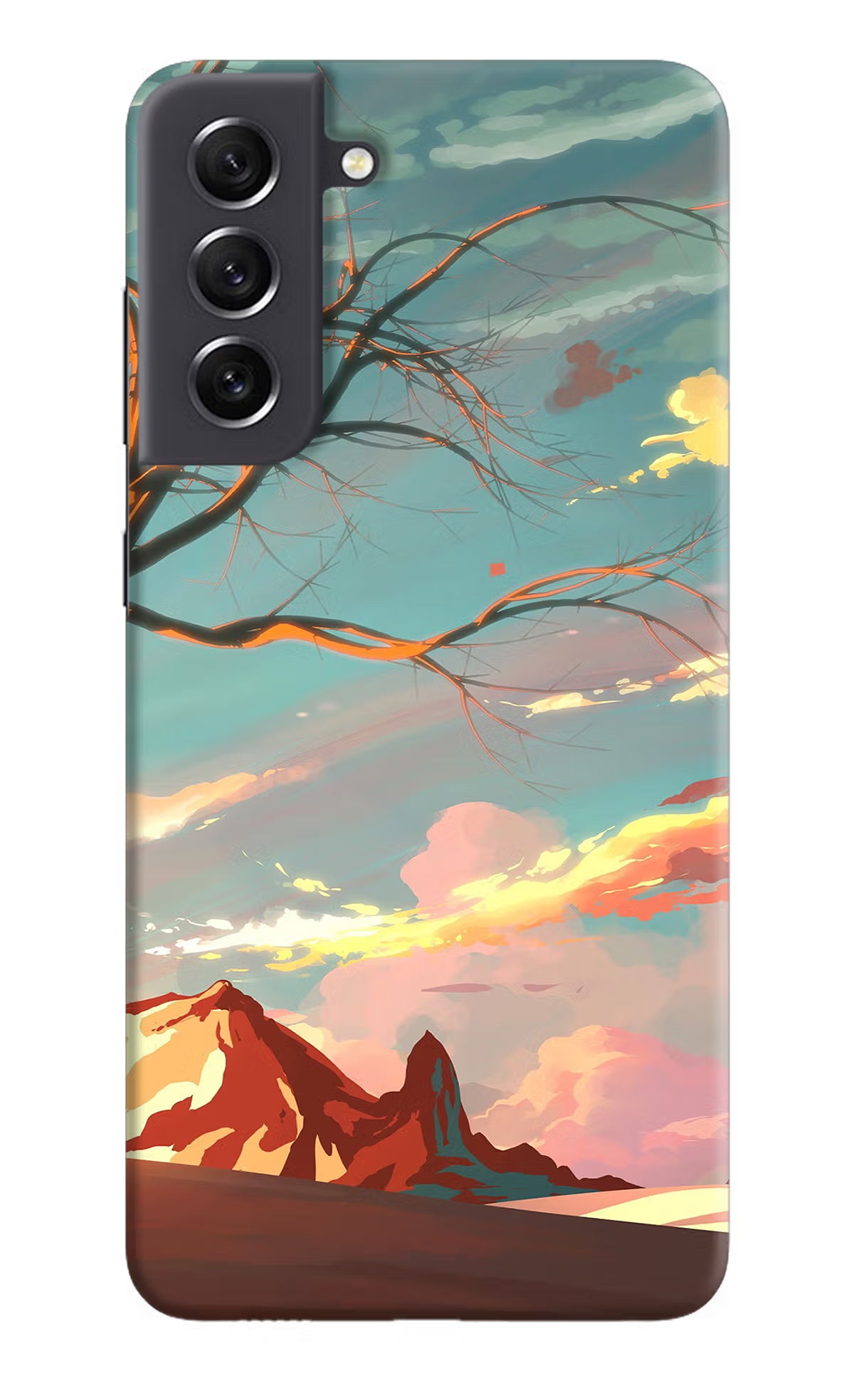 Scenery Samsung S21 FE 5G Hard Case Back Cover by Casekaro