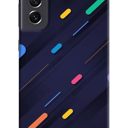 Abstract Design Samsung S21 FE 5G Hard Case Back Cover by Casekaro