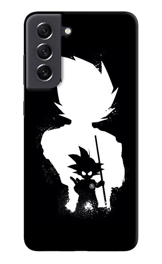 Goku Shadow Samsung S21 FE 5G Hard Case Back Cover by Casekaro