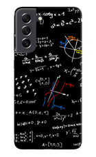 Mathematics Formula Samsung S21 FE 5G Hard Case Back Cover by Casekaro