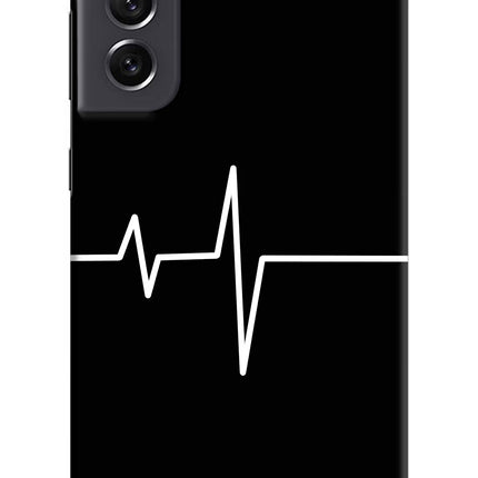 Heart Beats Samsung S21 FE 5G Hard Case Back Cover by Casekaro