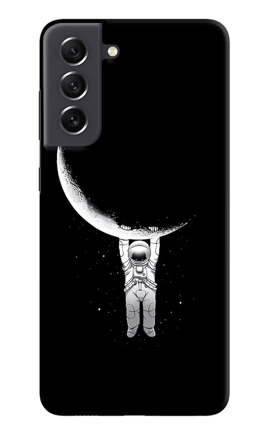 Moon Space Samsung S21 FE 5G Hard Case Back Cover by Casekaro