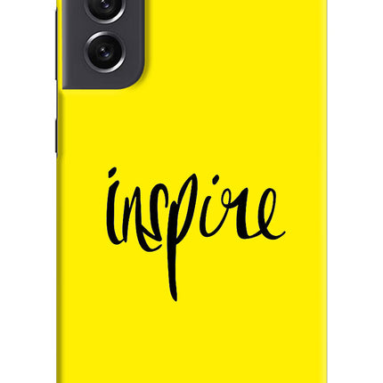Inspire Samsung S21 FE 5G Hard Case Back Cover by Casekaro
