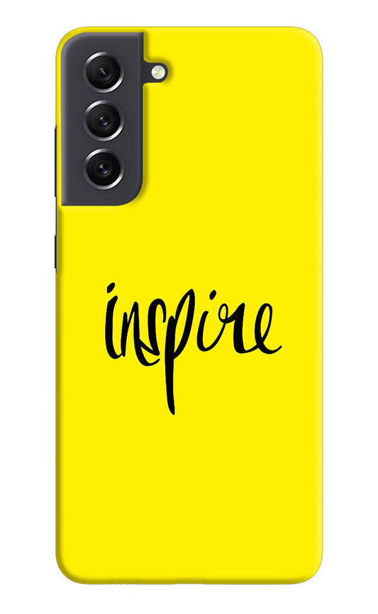 Inspire Samsung S21 FE 5G Hard Case Back Cover by Casekaro