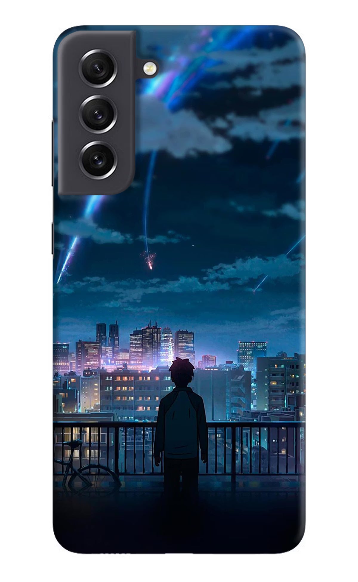 Anime Samsung S21 FE 5G Hard Case Back Cover by Casekaro
