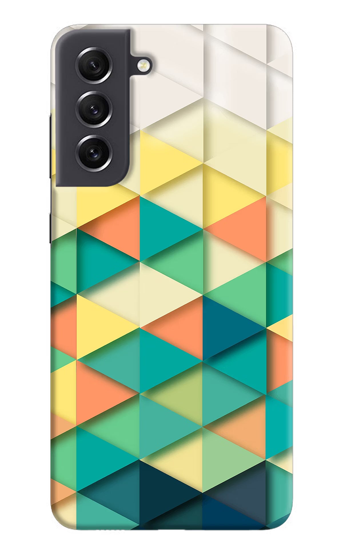Abstract Samsung S21 FE 5G Hard Case Back Cover by Casekaro