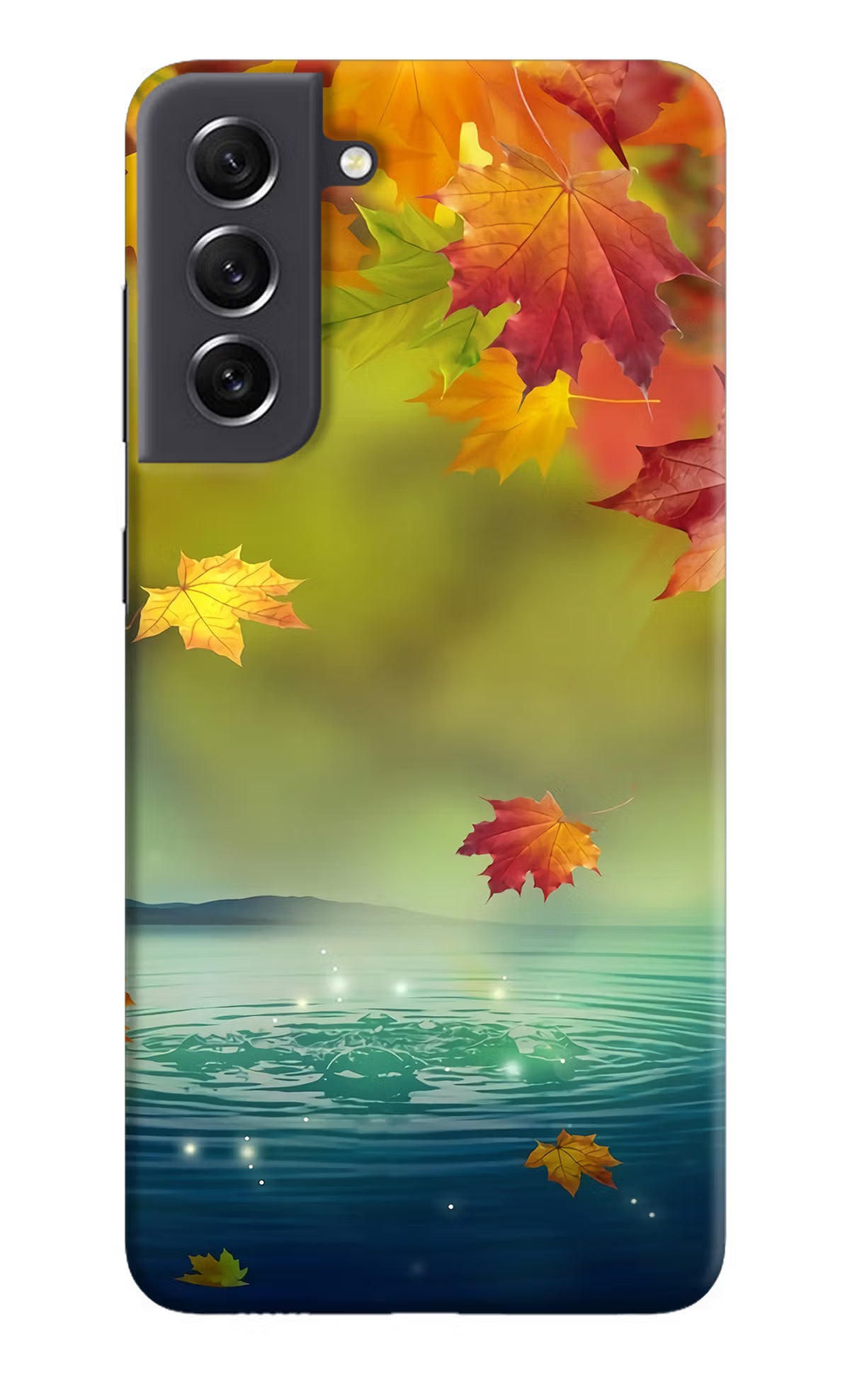 Flowers Samsung S21 FE 5G Hard Case Back Cover by Casekaro