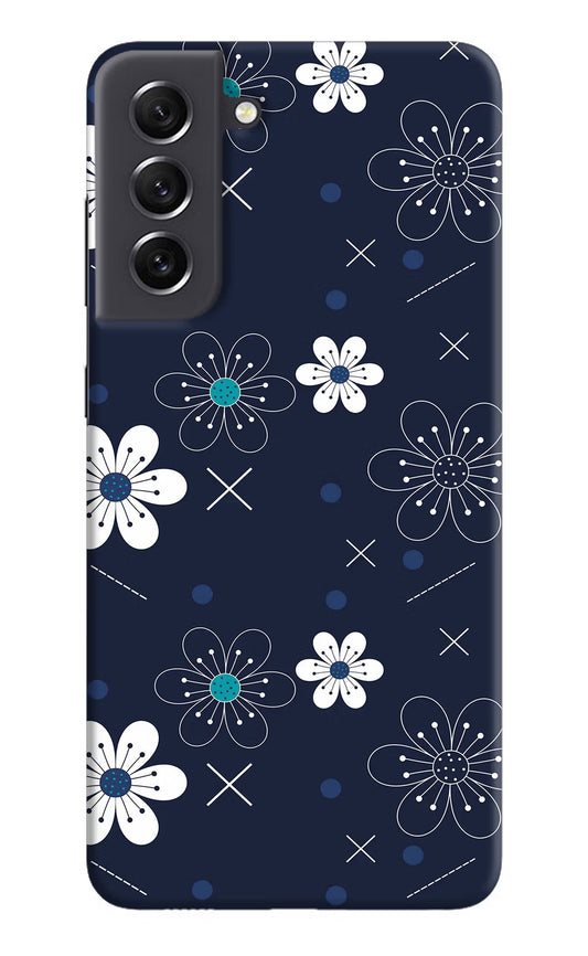 Flowers Samsung S21 FE 5G Hard Case Back Cover by Casekaro