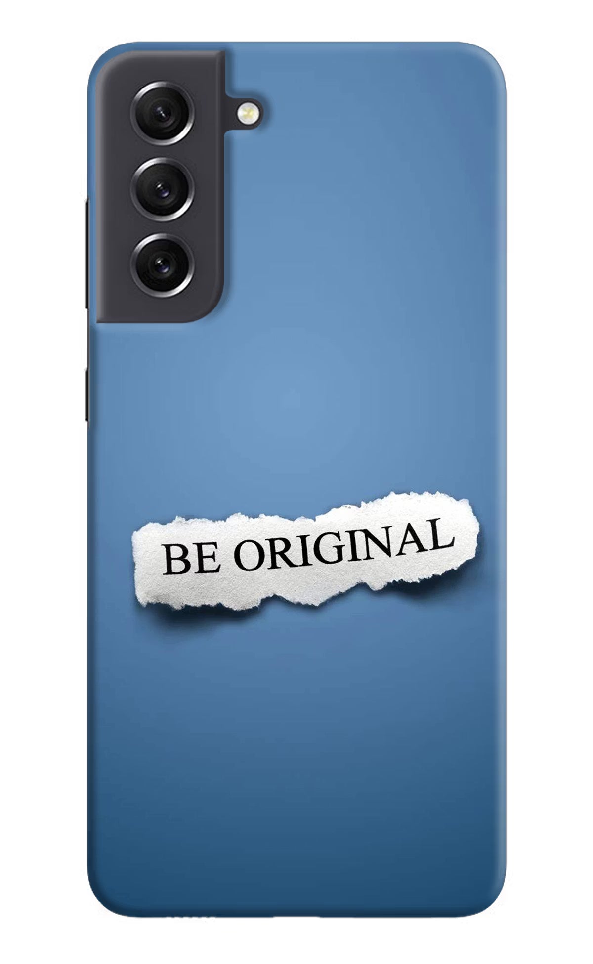 Be Original Samsung S21 FE 5G Hard Case Back Cover by Casekaro