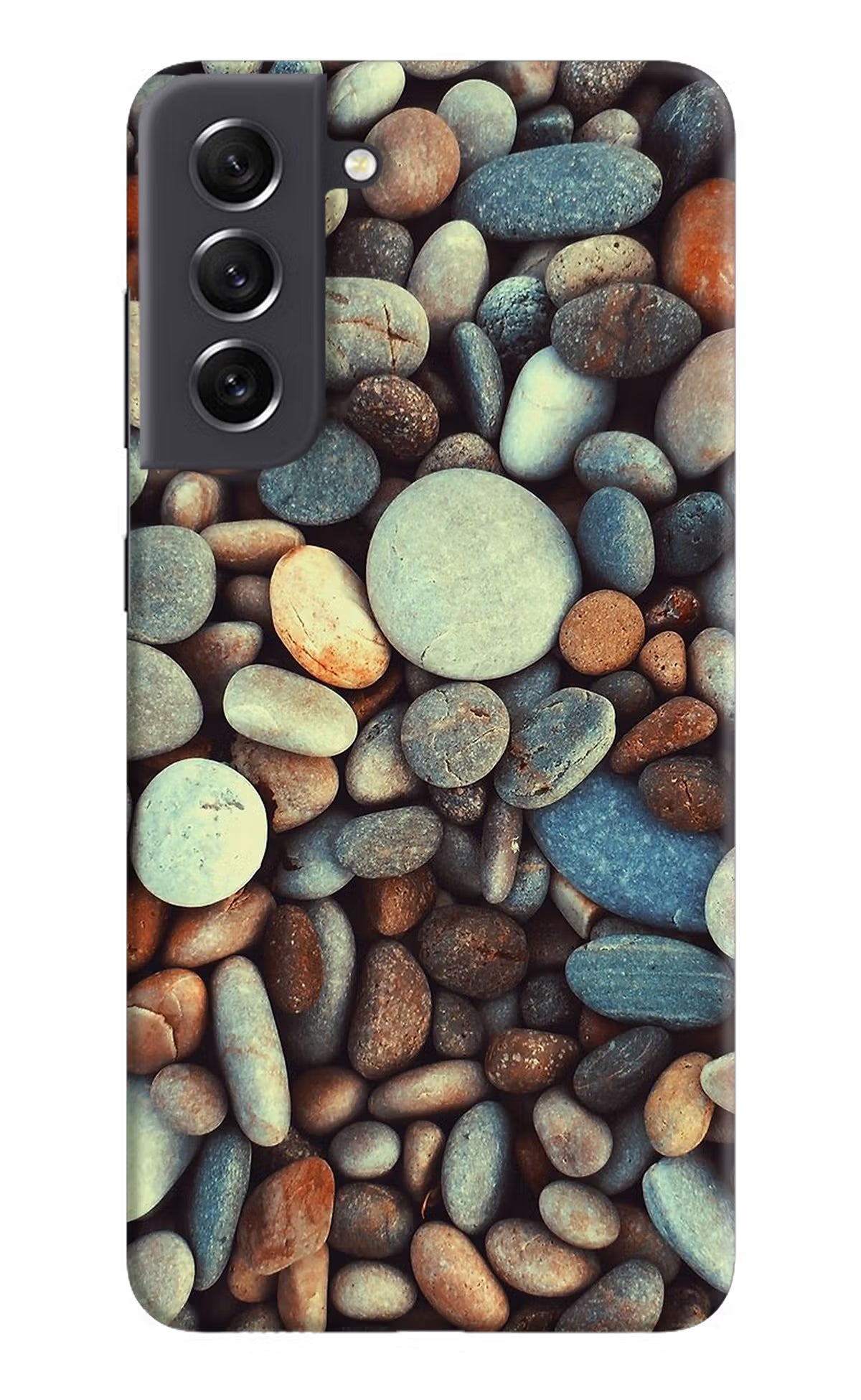 Pebble Samsung S21 FE 5G Hard Case Back Cover by Casekaro