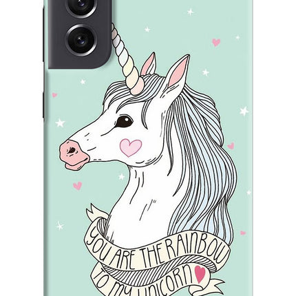 Unicorn Wallpaper Samsung S21 FE 5G Hard Case Back Cover by Casekaro