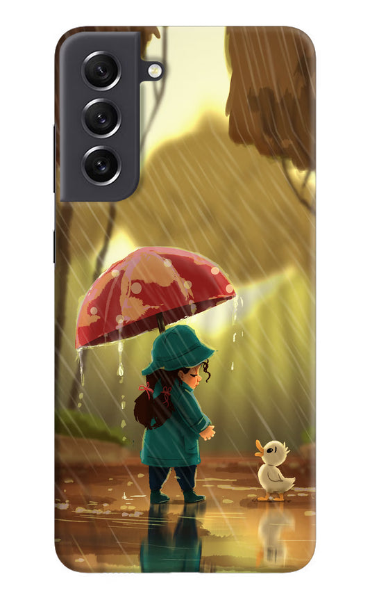 Rainy Day Samsung S21 FE 5G Hard Case Back Cover by Casekaro