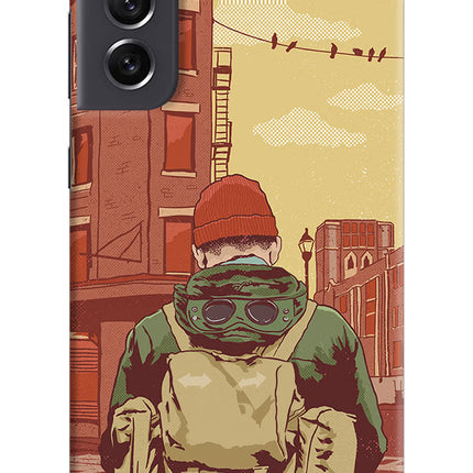 Adventurous Samsung S21 FE 5G Hard Case Back Cover by Casekaro