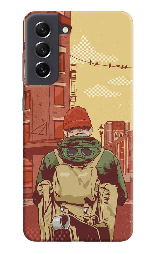 Adventurous Samsung S21 FE 5G Hard Case Back Cover by Casekaro