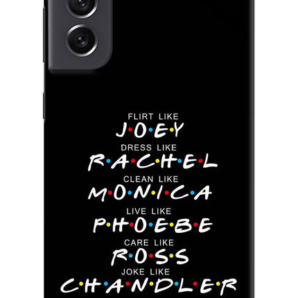 FRIENDS Character Samsung S21 FE 5G Hard Case Back Cover by Casekaro