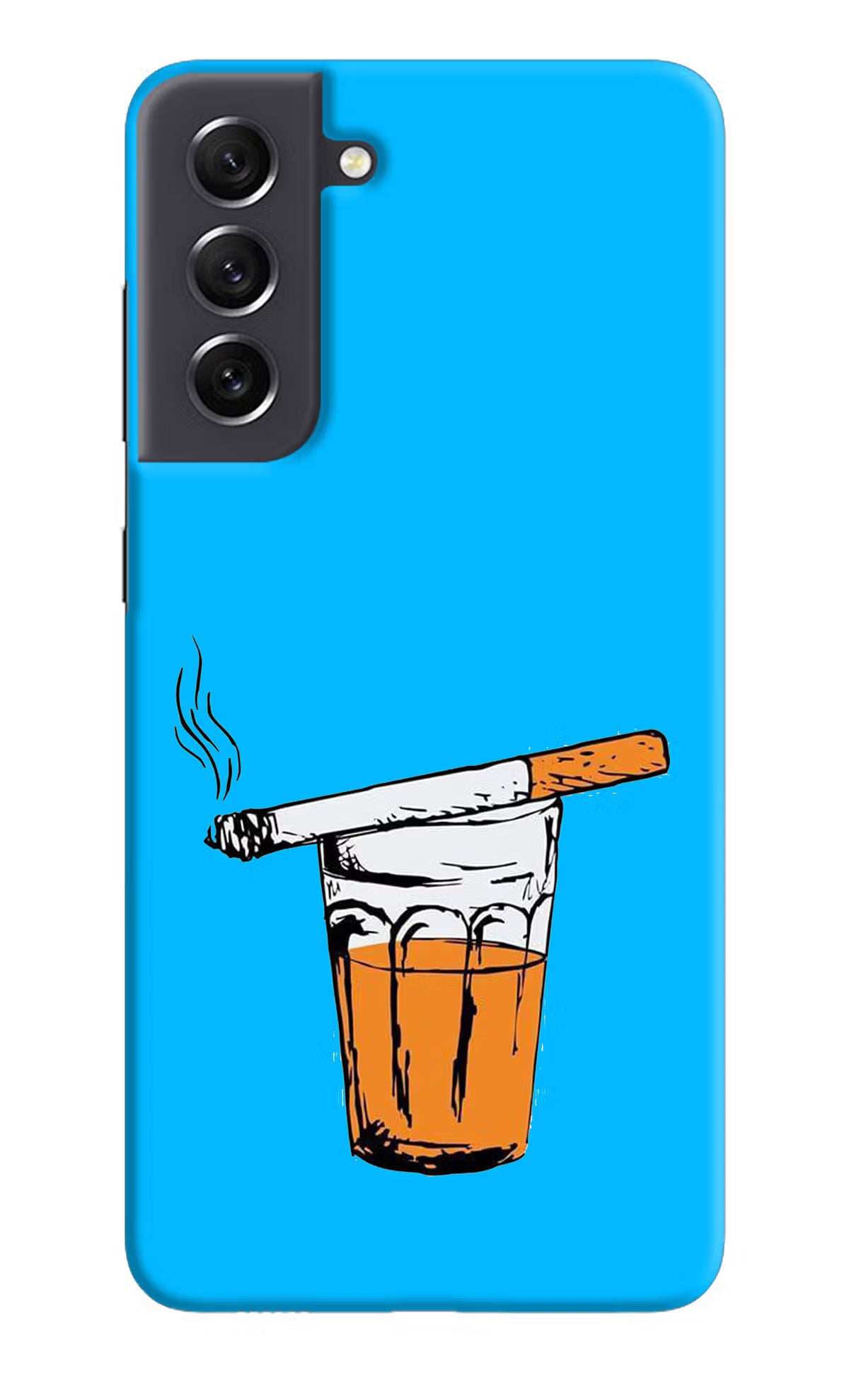 Chai Sutta Samsung S21 FE 5G Hard Case Back Cover by Casekaro