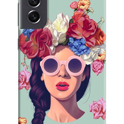 Pretty Girl Samsung S21 FE 5G Hard Case Back Cover by Casekaro