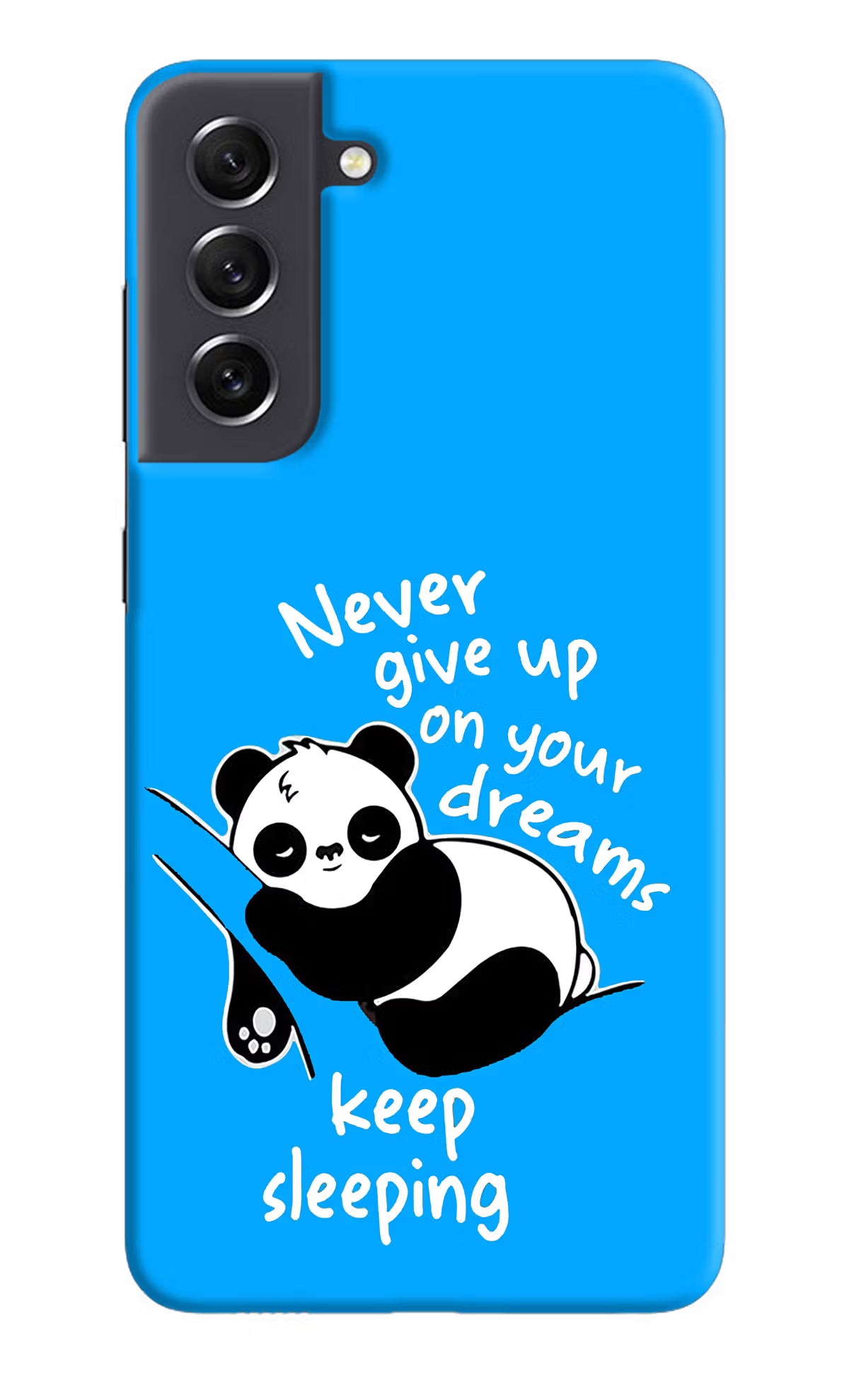 Keep Sleeping Samsung S21 FE 5G Hard Case Back Cover by Casekaro