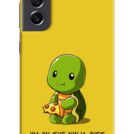 I'm on Ninja Diet Samsung S21 FE 5G Hard Case Back Cover by Casekaro