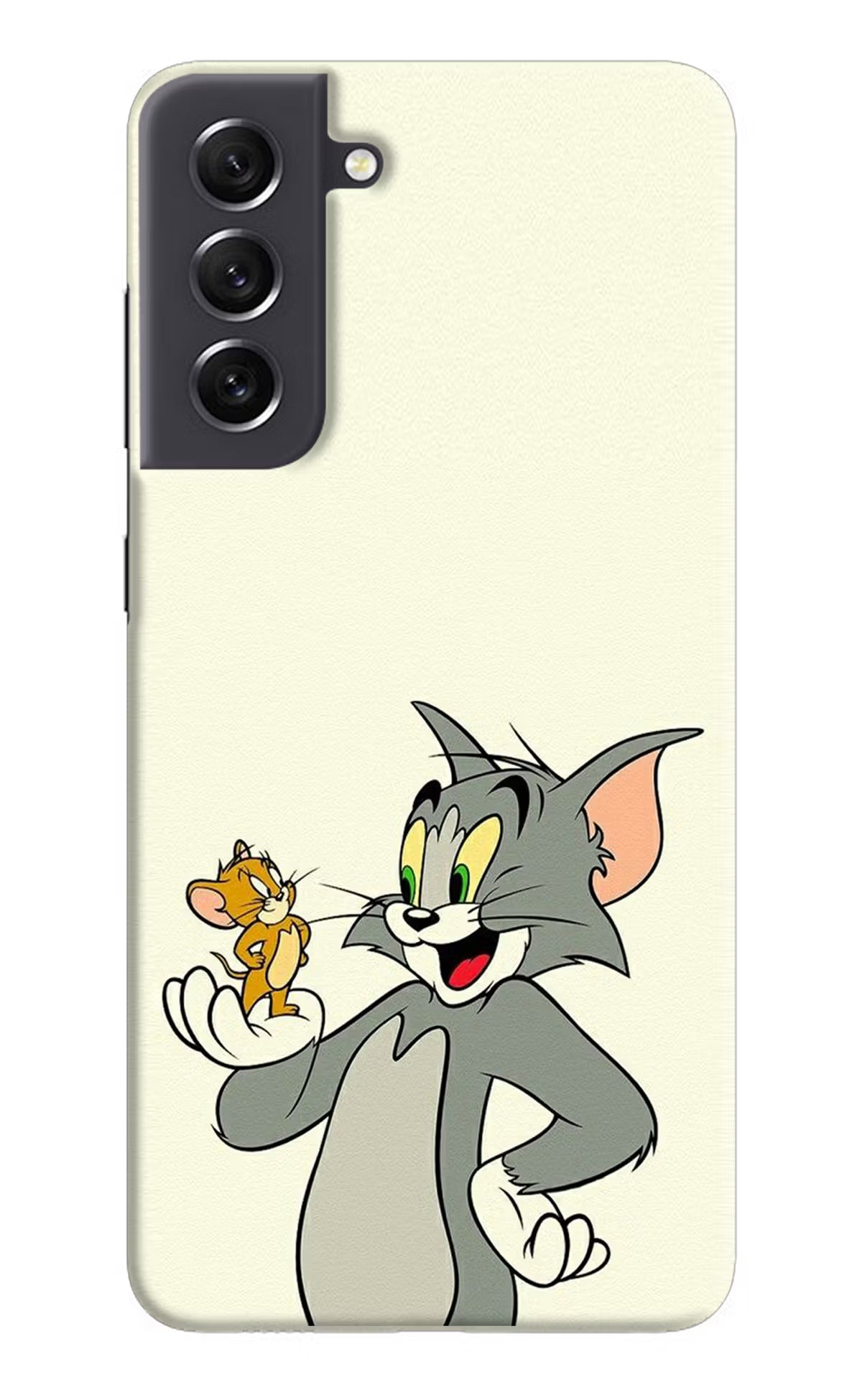 Tom & Jerry Samsung S21 FE 5G Hard Case Back Cover by Casekaro