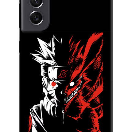 Naruto Two Face Samsung S21 FE 5G Hard Case Back Cover by Casekaro