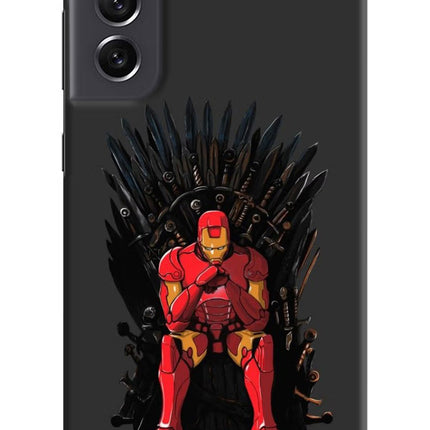 Ironman Throne Samsung S21 FE 5G Hard Case Back Cover by Casekaro