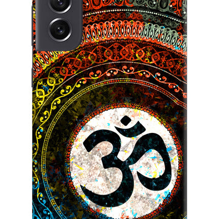 Om Cultural Samsung S21 FE 5G Hard Case Back Cover by Casekaro