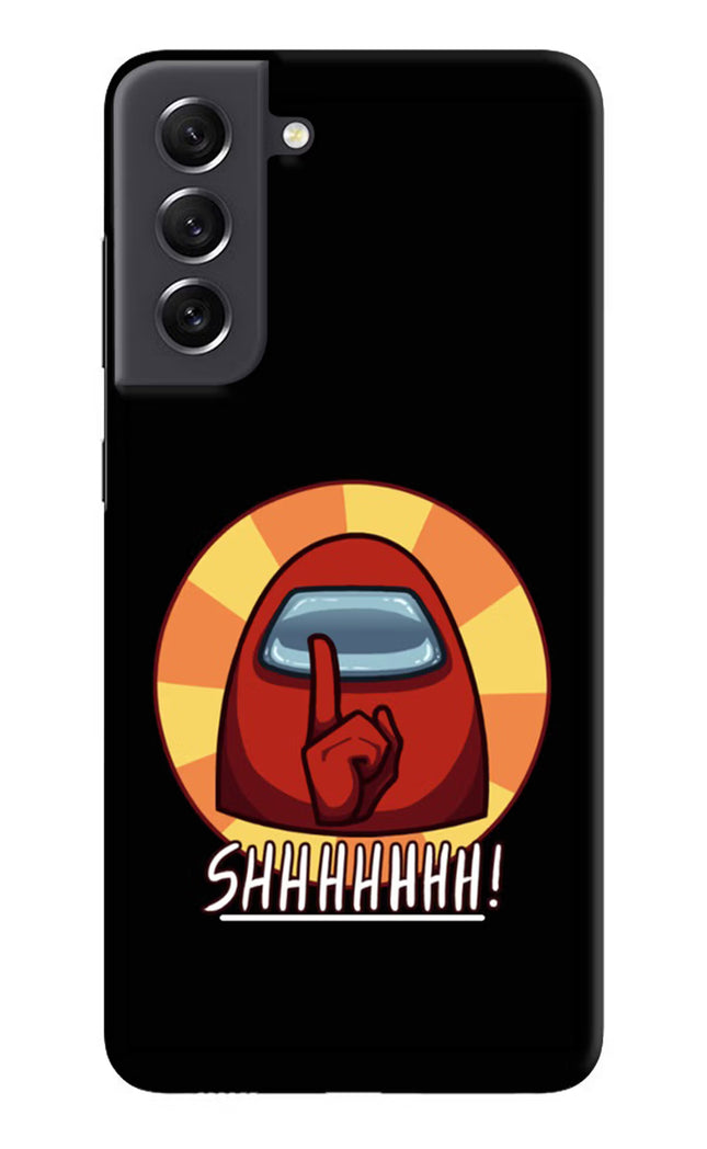 Among Us Shhh! Samsung S21 FE 5G Hard Case Back Cover by Casekaro