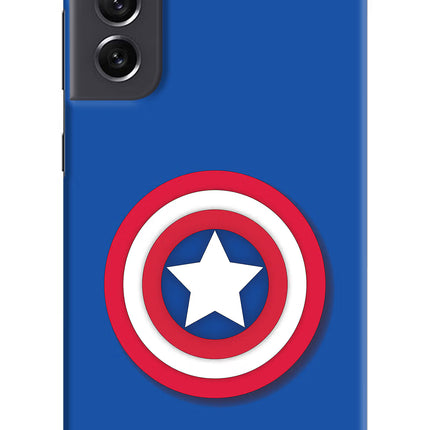 Shield Samsung S21 FE 5G Hard Case Back Cover by Casekaro