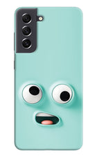 Funny Cartoon Samsung S21 FE 5G Hard Case Back Cover by Casekaro