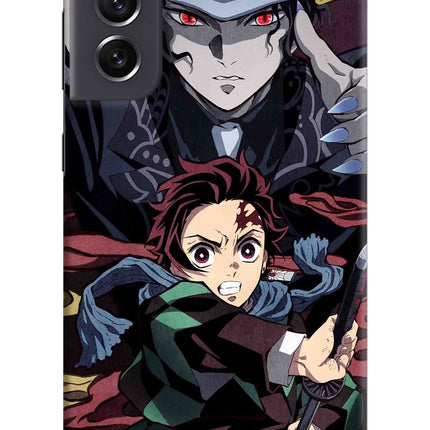 Demon Slayer Samsung S21 FE 5G Hard Case Back Cover by Casekaro