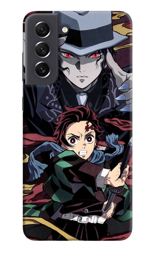 Demon Slayer Samsung S21 FE 5G Hard Case Back Cover by Casekaro