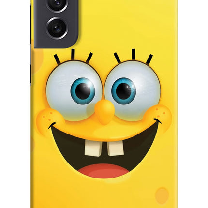 Sponge 1 Samsung S21 FE 5G Hard Case Back Cover by Casekaro