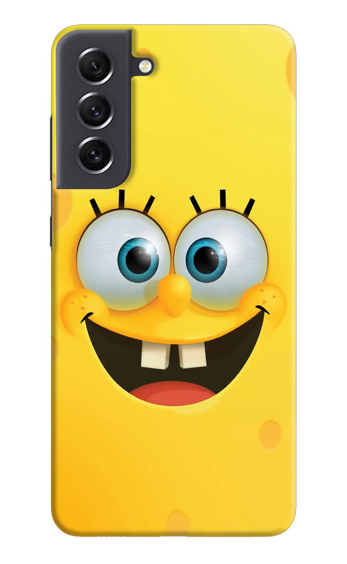 Sponge 1 Samsung S21 FE 5G Hard Case Back Cover by Casekaro
