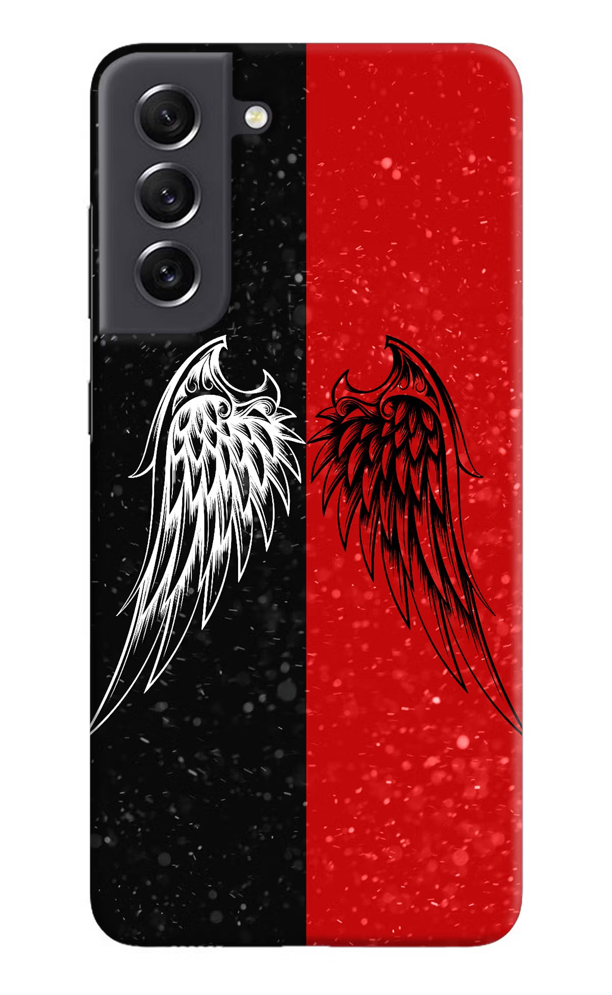 Wings Samsung S21 FE 5G Hard Case Back Cover by Casekaro