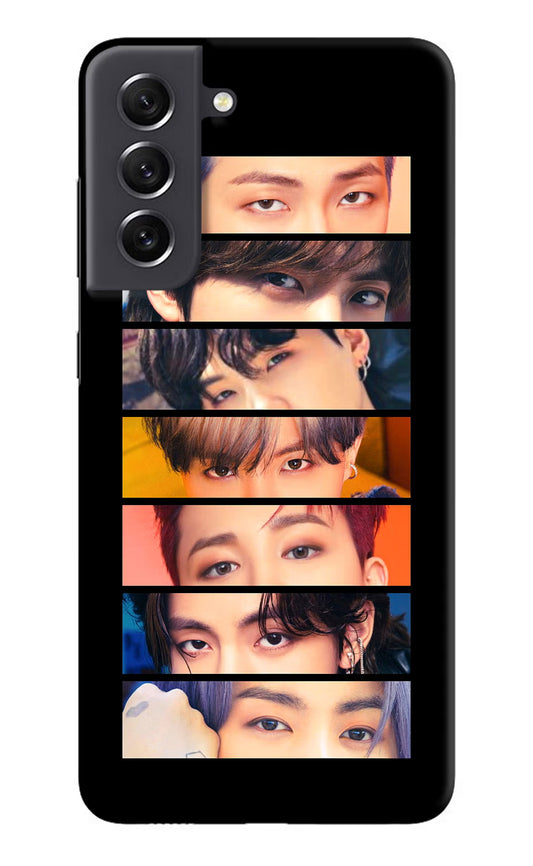 BTS Eyes Samsung S21 FE 5G Hard Case Back Cover by Casekaro