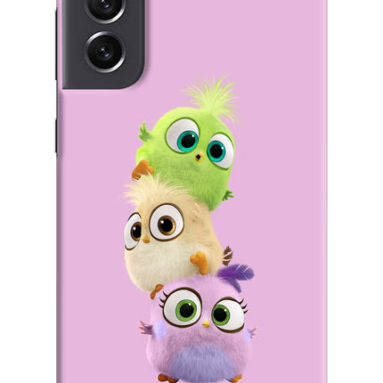 Cute Little Birds Samsung S21 FE 5G Hard Case Back Cover by Casekaro